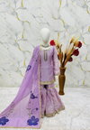 Oc 242 Pure Gmy Silk Embroidery Sequence Work Kids Wear Collections